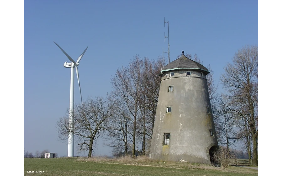 Alte Windmühle, Spitze Warte