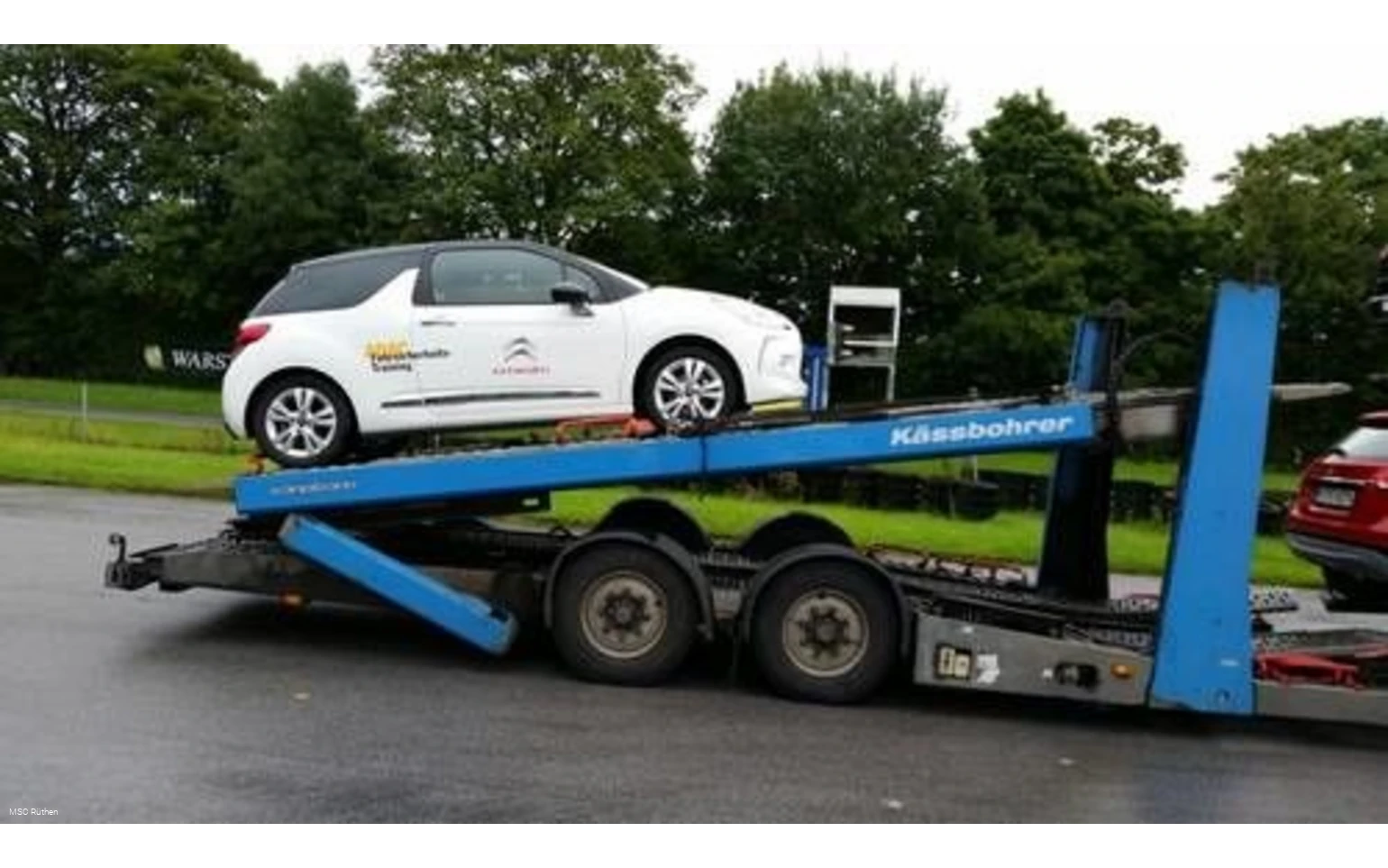 Fahrzeug für das Sicherheitstraining