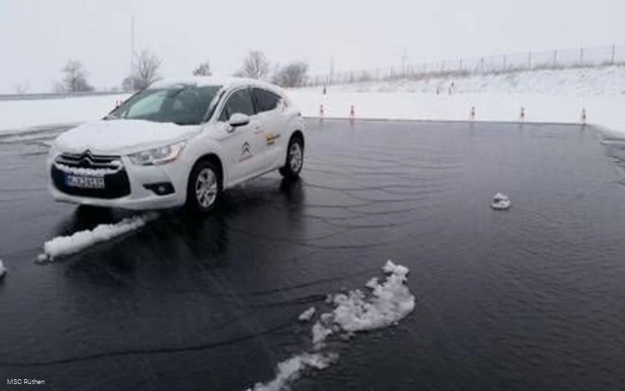Sicherheitstraining im Winter