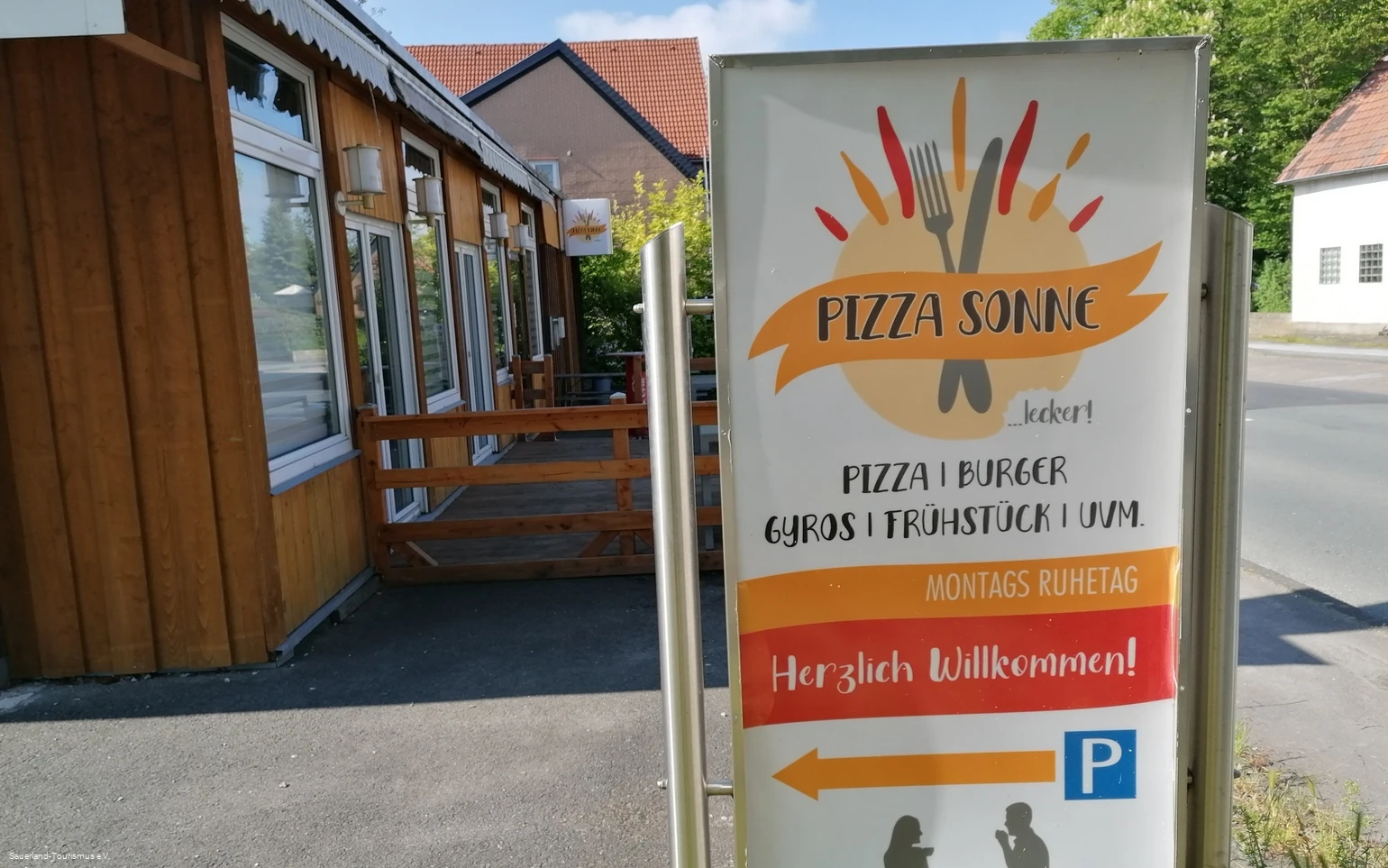 Foto von außen Sitzmöglichkeiten