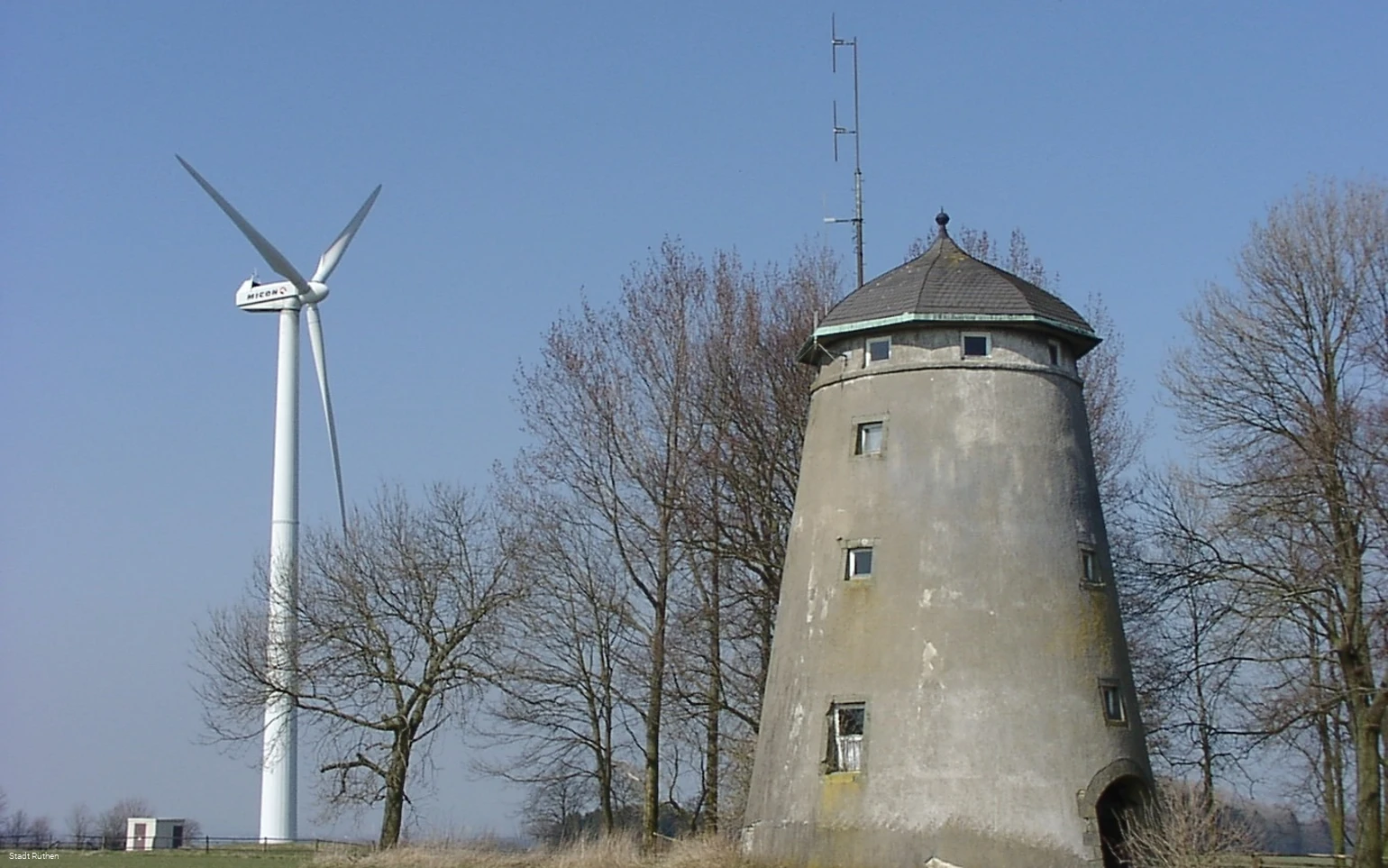 Alte Windmühle, Spitze Warte